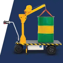 Smith 1 Ton Winch Trolley with Solid Tyres image 2