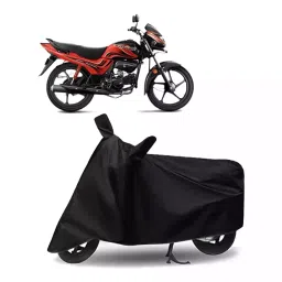 Auto Pearl Bike Cover for Hero Passion Xpro (Black)-picture-32