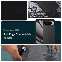 SPRIG Solid Printed G Magic Back Case Mobile Accessories image 4