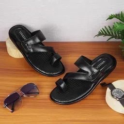 WALKWAY by Metro Men Leather Shoe-Style Sandals-picture-31