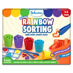Skillmatics Silicone Rainbow Sorting Game - Learning and Educational Toy, Sorting, Counting and Sequencing Skills, Gift for Toddlers and Preschoolers Ages 3 to 6-picture-10
