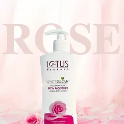 Lotus Herbals WhiteGlow Set Of 3 Bulgarian Rose Hand & Body Lotion- 270ml Each image 1