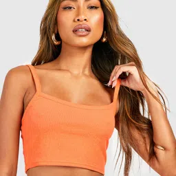 Boohoo Ribbed Crop Top-picture-10