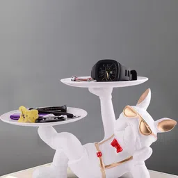 Zart White Figurine Showpiece image 2