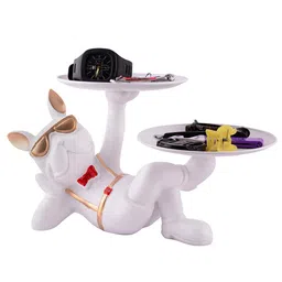 Zart White Figurine Showpiece image 4