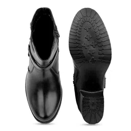 Bxxy PU Work High-Top Block Pumps image 4