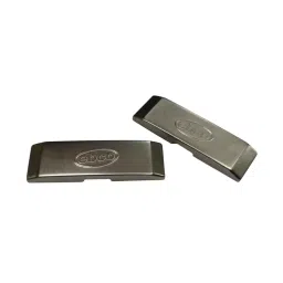 Ebco Logo Cap Nickel Plated Finish Metal Body for Slow Motion Hinge 'S' Click On, HSMSA-LC1 (Set of 2)-picture-15