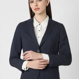Van Heusen Woman Checked Single-Breasted Formal Blazer-picture-33