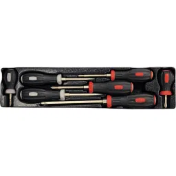 TONE Power Grip Screwdriver Set Structural Steel with Cutting Edge Magnet, PLPGD7-image-42