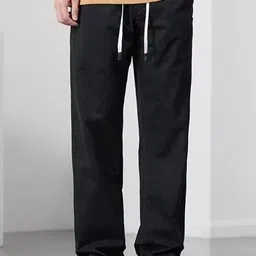 StyleCast Men Relaxed Fit Easy Wash Trousers-picture-14