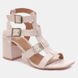 Tao Paris Aurel Cream Sandal Heels image 1