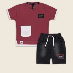 Wish Karo Boys T-shirt with Shorts-image-40