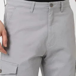 peter england casuals Peter England Men Mid-Rise Regular Trousers image 5