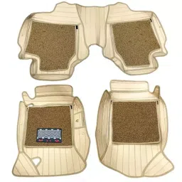 Auto Pearl 9X Car Floor Mats Luxury Leatherite Beige Compatible For Maruti Suzuki Ertiga Type-2 (2015-2018), 9XMAT_BEIGE_Ertiga_Type2_2015_2018-picture-31