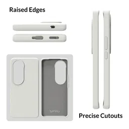 SPRIG Solid Vivo V40 Liquid Silicone Back Case image 3