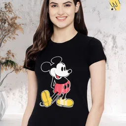 Metronaut Women Typography 2 Wonder Woman Printed Applique T-shirt-picture-25