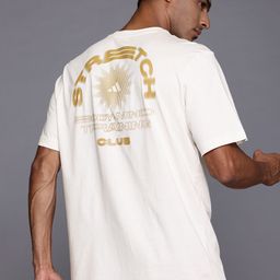 ADIDAS Training Yoga Body Mind Stretch Graphic Relaxed Fit T-shirt-picture-21