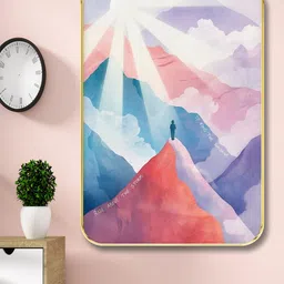 SAF Brown & Blue Wooden Paintings Wall Art-image-52