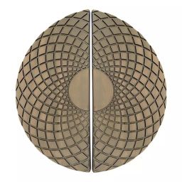 Atom Aluminium Matte Finish Beige Door Handle, PH-DD-GLOBE-BA-8 INCH-picture-28