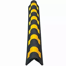 Ladwa ParkingPillar Guard Length 1000 mm with Yellow Reflective Tape LPGB1000 - P2 (Pack of 2 Pcs) image 1