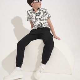 Jack & Jones Junior Boys Opaque Printed Casual Shirt-picture-44