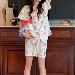 LULU & SKY Women Printed Night suit-picture-21