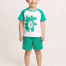 High Street Clothing Co Unisex Kids Printed T-shirt With Shorts-picture-36