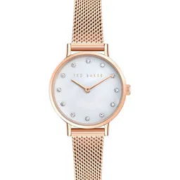 Ted Baker Women Mother of Pearl Dial & Stainless Steel Straps Analogue Watch BKPSTF4049I-image-39