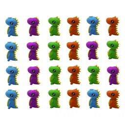 Asera Dino Erasers for Kids/Girls Birthday Return Gifts (Set of 24) image 4