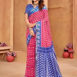 Munir Zari Pure Cotton Ikat Saree-picture-14