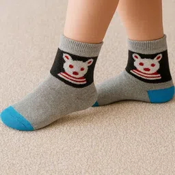 CORTICA Infants Pack Of 3 Patterned Ankle Length Socks image 2