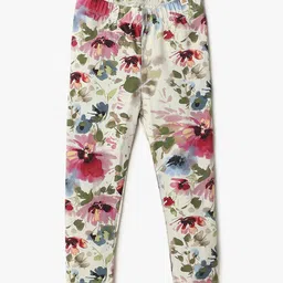 GAP Infant Girls Floral Printed Ankle Length Leggings-picture-58