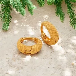 SHREE KRISHNA SHOPPING Gold-Plated Brass Earrings-picture-37