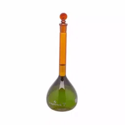 Supertek Volumetric Flask Amber Class B 5 ml with Interchangeable Glass and Super Stopper, 71.418.0005NIS (Pack of 2)-picture-14