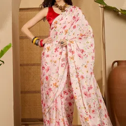 all about you Floral Printed Beads and Stones Saree-picture-13