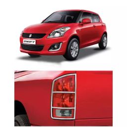 Prior Chrome Tail Lamp Moulding for Maruti Suzuki Swift Type II & III-picture-6