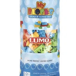 YAMAMA Building Blocks Toys For Kids 220-Piece Big Building Blocks Set Kids Toys Educational And Creative Fun Brics Building Blocks Toys For Toddlers And Preschoolers - Multicolor-image-81