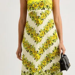 Routes by All About You Women Floral Printed A-Line Midi Dress image 5