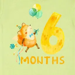 Arvesa 6 Month Printed Bodysuit image 2