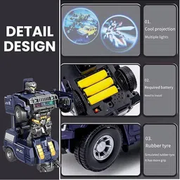 Kidology Transforming Robot Car Activity Toys and Games image 2