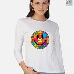 Metronaut Women 2 Printed Bio Finish Pockets T-shirt-image-51