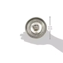 Uno Minda Head Light - Chrome & Parking for Bajaj Super (HL-5104) image 3