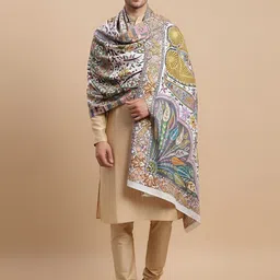 MUFFLY Men Woven Design Stole-picture-42