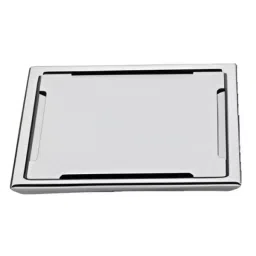CASLLA Floor Drain Grating Cover 6 inch (150 mm) Stainless Steel 304 Glossy Finish Square, FG-SQ-SS304-613-picture-18