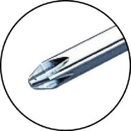 TONE Long Shaft Penetrating Screwdriver Plus 275 mm Shaft 380 mm Overall Length, KLD-P2 image 3