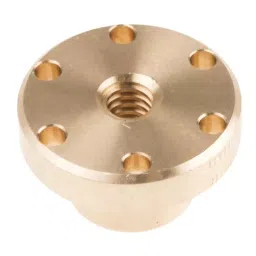 RS PRO Flanged Round Nut For Lead Screw, Dia. 10 mm Model No 8625326 image 3