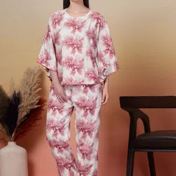 FABINALIV Women Printed Night suit-image-17
