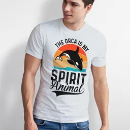 Seekbuylove Men Bio Finish Graphic Printed Pure Cotton T-shirt-picture-15