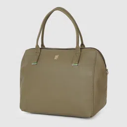 Baggit Women Green Solid Handheld Bag image 5