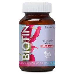 Zeroharm Biotin 10000mcg Tablets image 1
